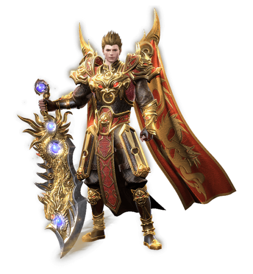 传奇三职业登陆角色动图素材-Gm64版本站